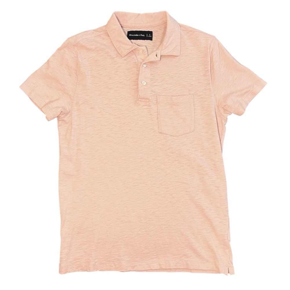 Abercrombie & Fitch | Light Pink Polo Shirt